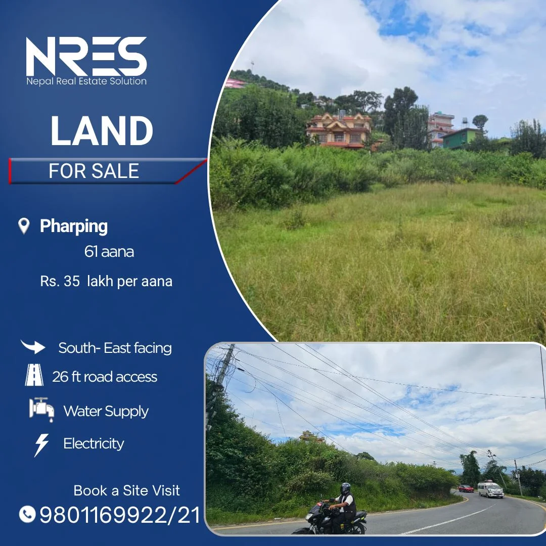 61 aana land for sale in Pharping, Dakshinkali, Pharping, Kathmandu