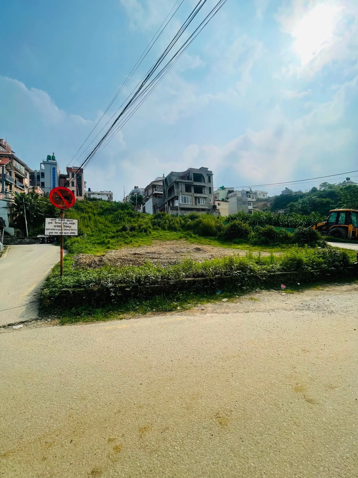 10.5 Aana North-East-South Facing Land for Rent in Khumaltar, Khumaltar, Lalitpur